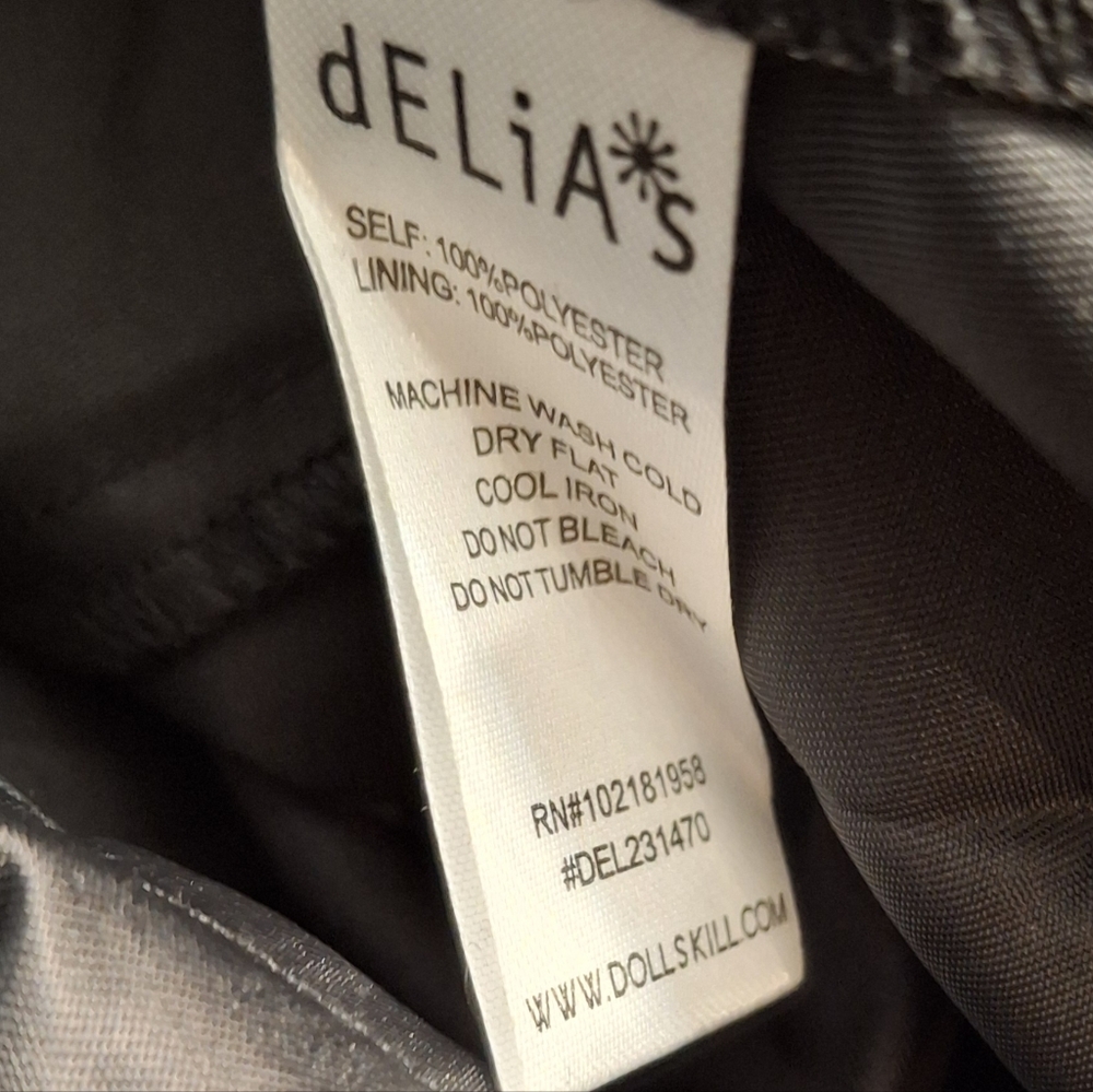 dELiA*s Dolls Kill Black Embroidered Floral Maxi Dress - Picture 6 of 10